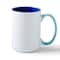 6 Pack: Cricut® 15oz. Beveled Ceramic Mug Blank